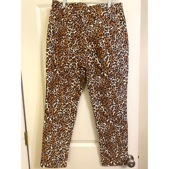 Lilly Pulitzer Cheetah Print Kelly Stretch Pants - Picture 5 of 7